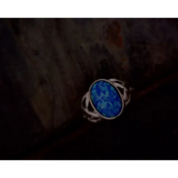 Sterling Silver Opal Ring Vulcan's Forge LLC KANSAS CITY, MO