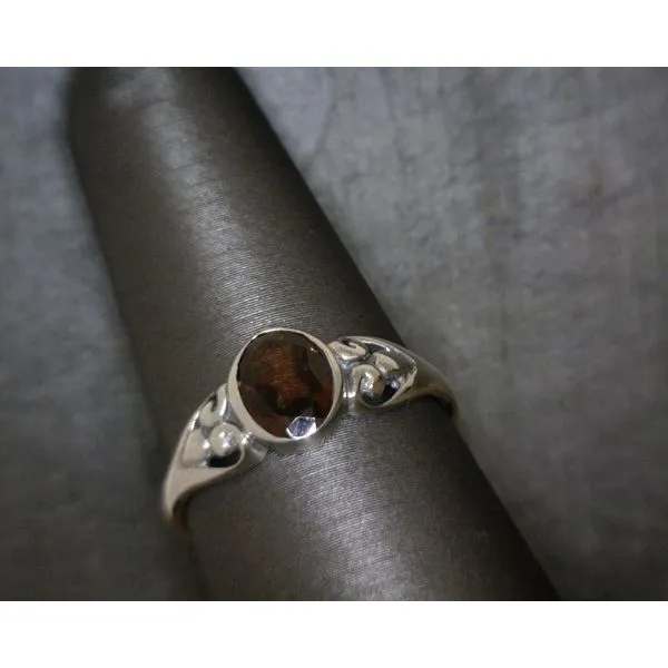 Sterling Silver Garnet Ring Vulcan's Forge LLC KANSAS CITY, MO