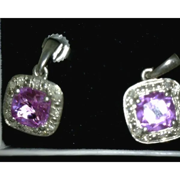 silver earrings with stones Vulcan's Forge LLC KANSAS CITY, MO