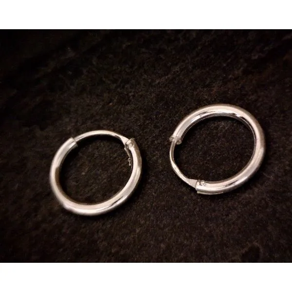 Sterling Silver Hoops Vulcan's Forge LLC KANSAS CITY, MO