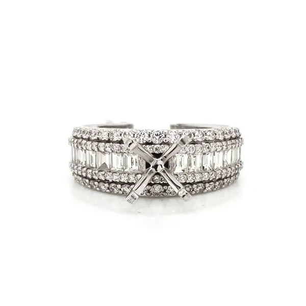 Engagement Ring without Center Stone Wiley's Diamonds & Fine Jewelry Waxahachie, TX