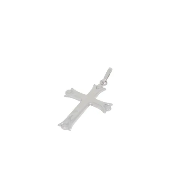 14K White Gold Cross Pendant Image 2 Your Jewelry Box Altoona, PA
