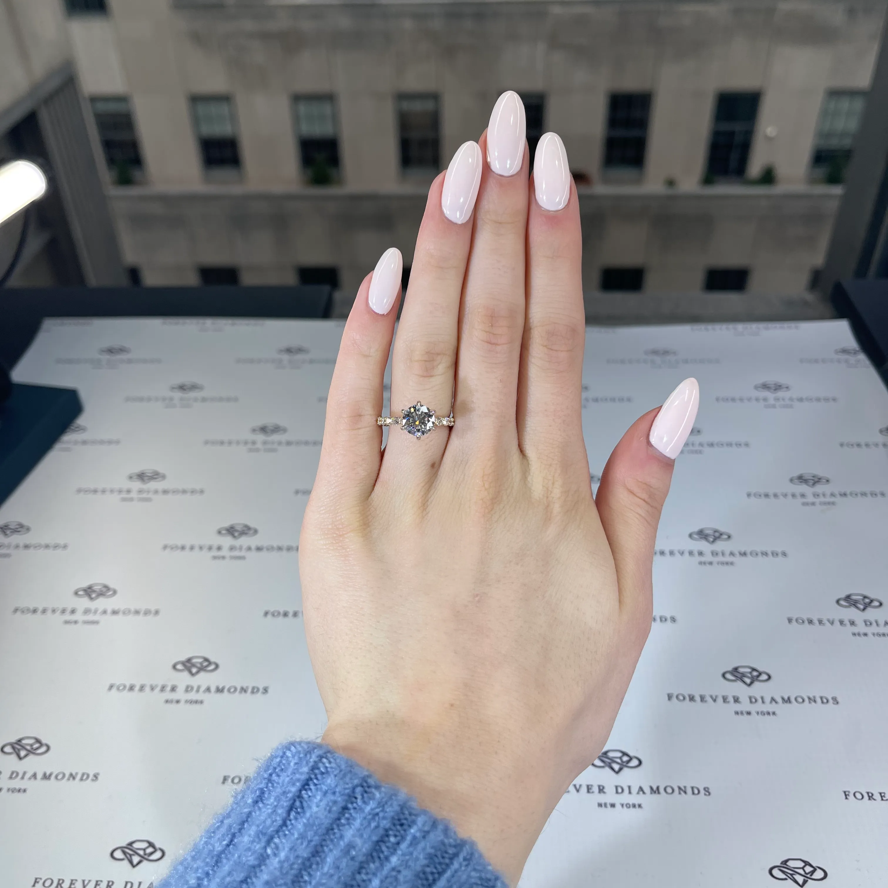 Two-Tone Anna Image 3 Forever Diamonds New York, NY