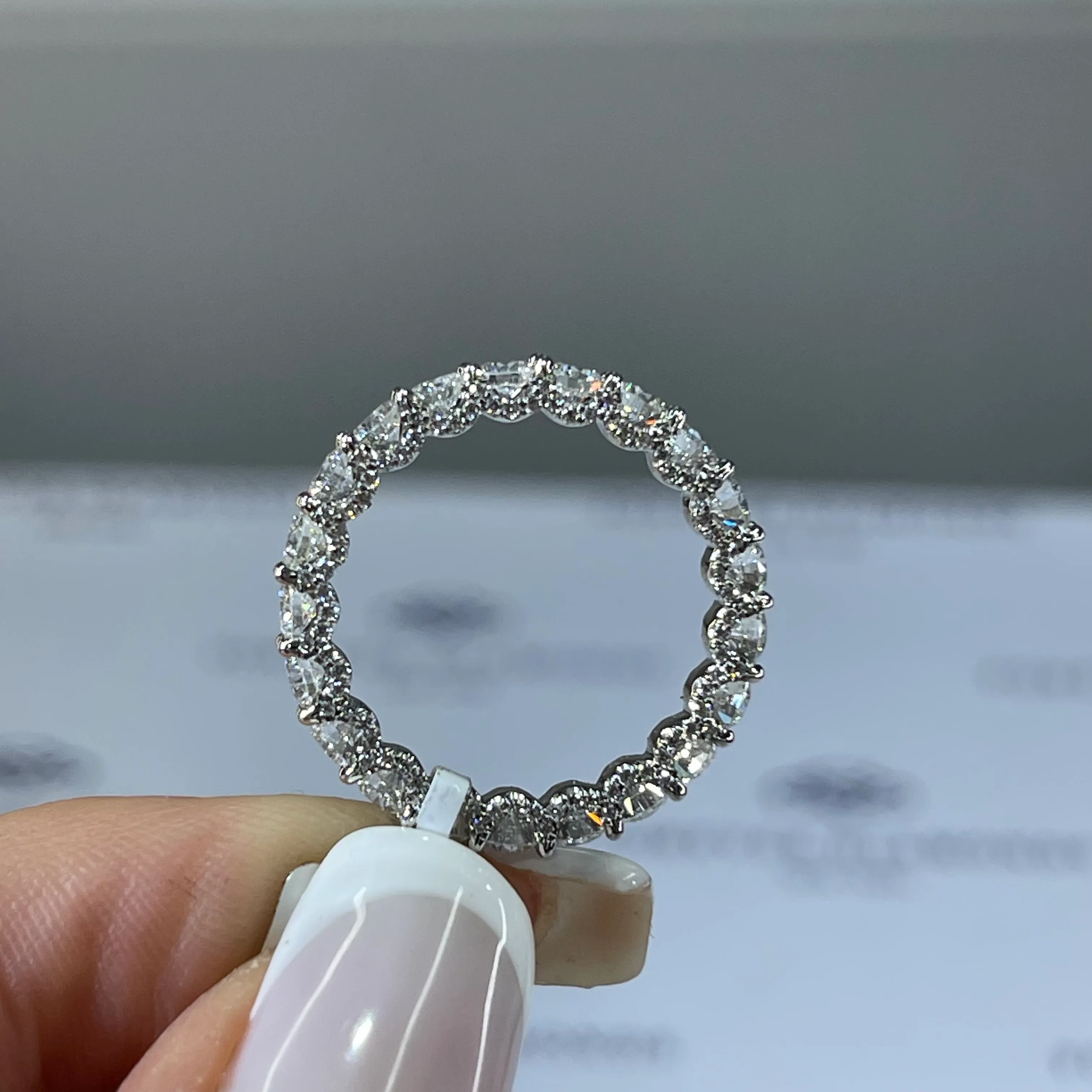 Erinn Wedding Band Forever Diamonds New York, NY