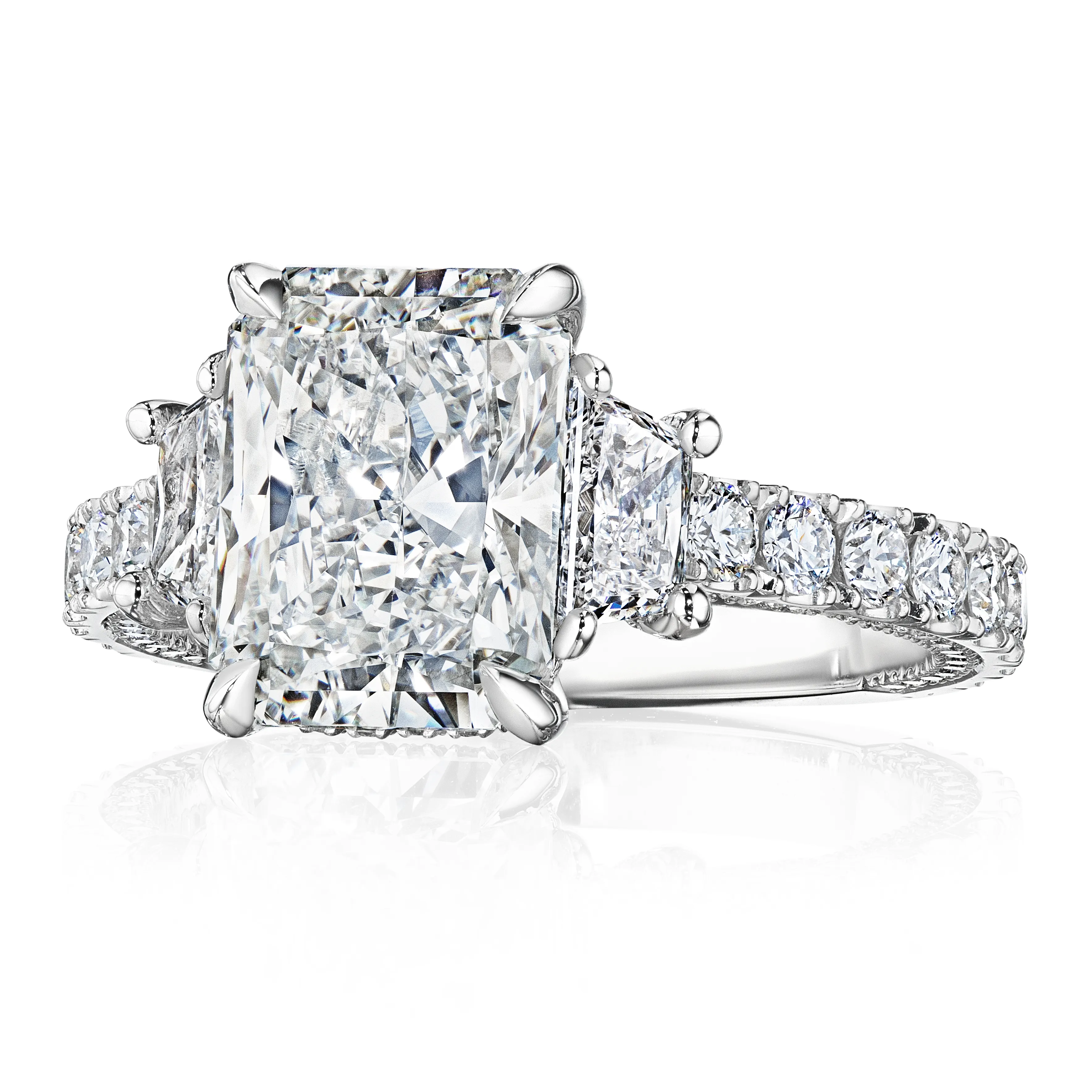 Jade 3 Stone Forever Diamonds New York, NY