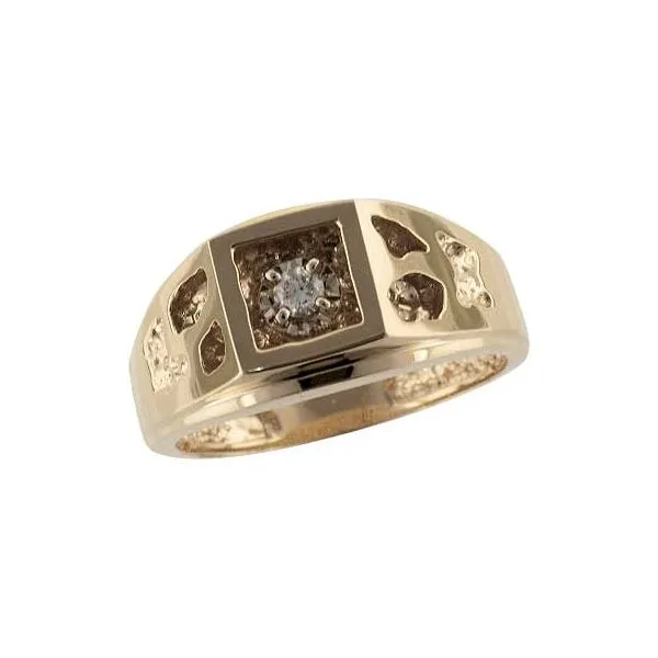10KT Gold Mens Diamond Ring Diamond Showcase Longview, WA