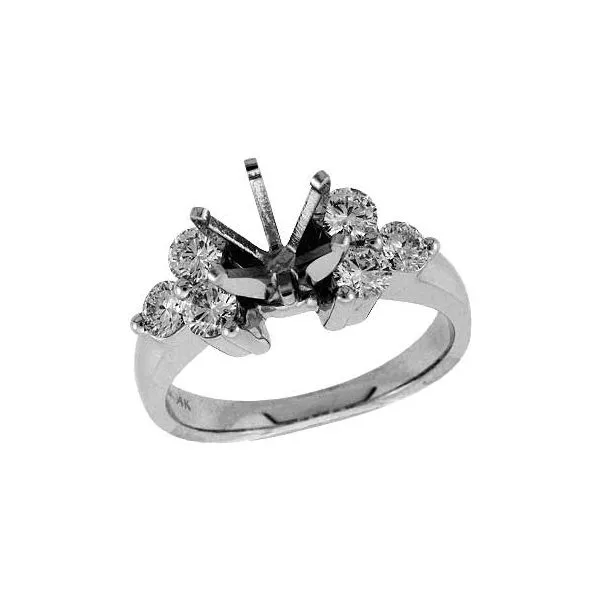 14KT Gold Semi-Mount Engagement Ring Diamond Showcase Longview, WA