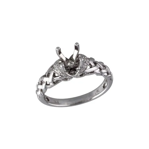 14KT Gold Semi-Mount Engagement Ring Diamond Showcase Longview, WA