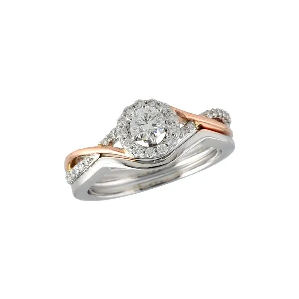 14KT Gold Two-Piece Wedding Set Diamond Showcase Longview, WA