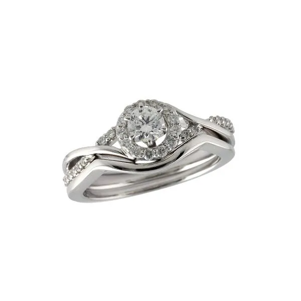 14KT Gold Two-Piece Wedding Set Diamond Showcase Longview, WA