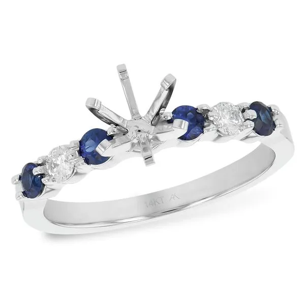 14KT Gold Semi-Mount Engagement Ring Gaines Jewelry FLINT, MI