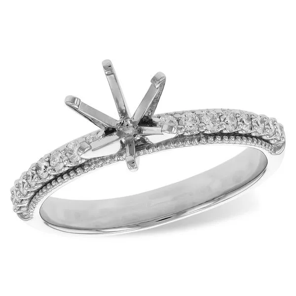 14KT Gold Semi-Mount Engagement Ring Diamond Showcase Longview, WA