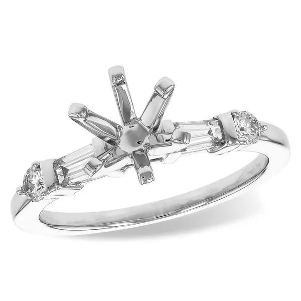 14KT Gold Semi-Mount Engagement Ring Rick's Jewelers California, MD