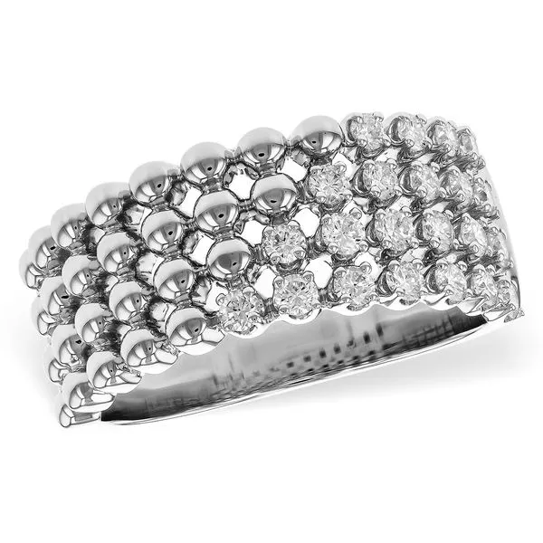 14KT Gold Ladies Wedding Ring D'Errico Jewelry Scarsdale, NY