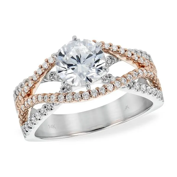 14KT Gold Semi-Mount Engagement Ring Thomas A. Davis Jewelers Holland, MI
