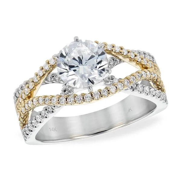 14KT Gold Semi-Mount Engagement Ring Diamond Showcase Longview, WA
