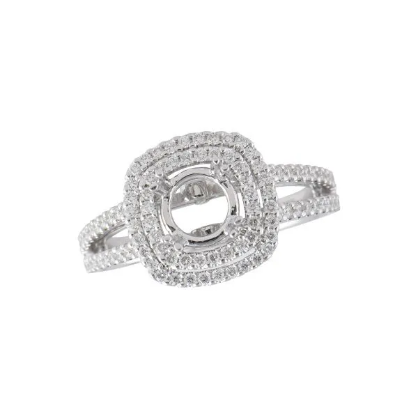 14KT Gold Semi-Mount Engagement Ring Jackson Jewelers Flowood, MS