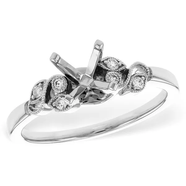 14KT Gold Semi-Mount Engagement Ring Bauble Patch Jewelers Comstock Park, MI