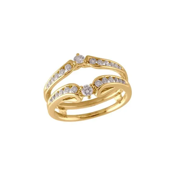 14KT Gold Ladies Wrap/Guard Diamond Showcase Longview, WA