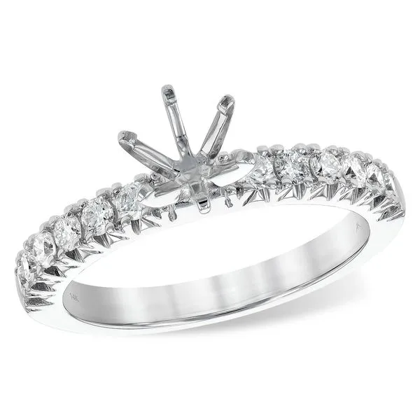 14KT Gold Semi-Mount Engagement Ring Diamond Showcase Longview, WA