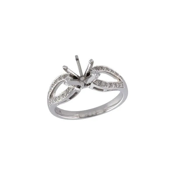 14KT Gold Semi-Mount Engagement Ring Diamond Showcase Longview, WA