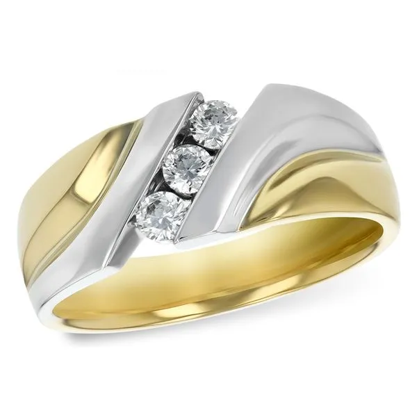 14KT Gold Mens Wedding Ring Diamond Showcase Longview, WA