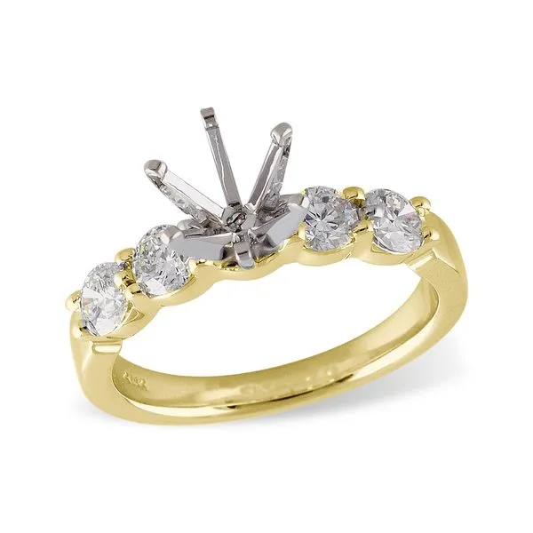 14KT Gold Semi-Mount Engagement Ring Shipley's Fine Jewelry Hampstead, MD