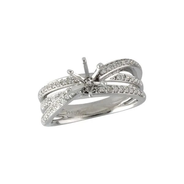 14KT Gold Semi-Mount Engagement Ring Jackson Jewelers Flowood, MS