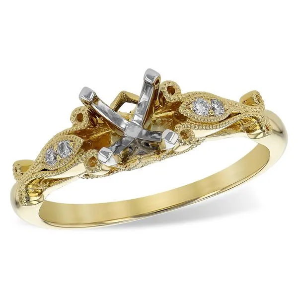 14KT Gold Semi-Mount Engagement Ring Diamond Showcase Longview, WA