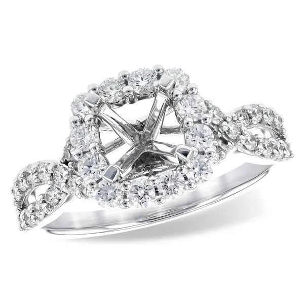 14KT Gold Semi-Mount Engagement Ring Diamond Showcase Longview, WA