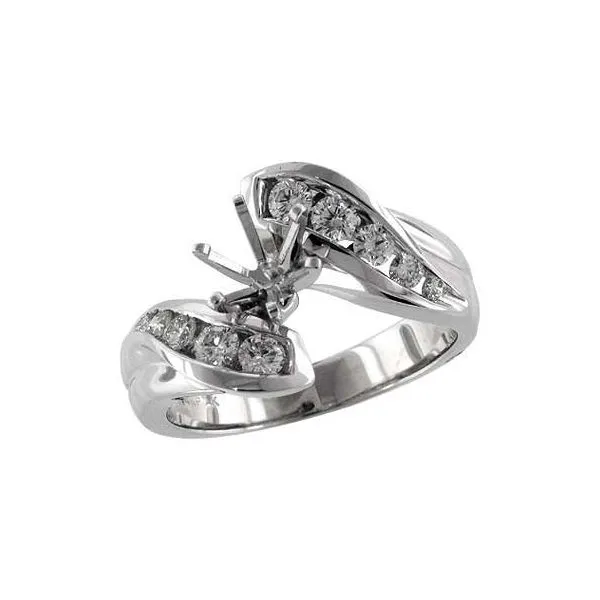 14KT Gold Semi-Mount Engagement Ring Diamond Showcase Longview, WA