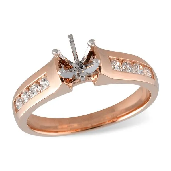 14KT Gold Semi-Mount Engagement Ring Gaines Jewelry FLINT, MI