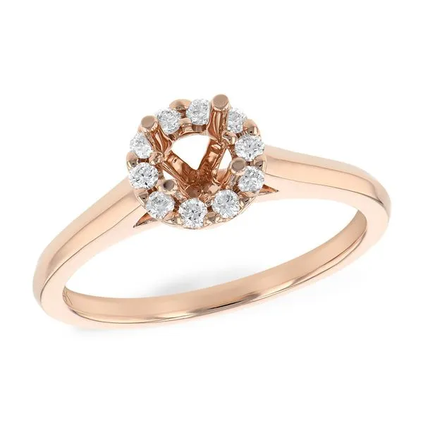 14KT Gold Semi-Mount Engagement Ring Mitchell's Jewelry Norman, OK