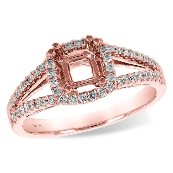 14KT Gold Semi-Mount Engagement Ring Rick's Jewelers California, MD