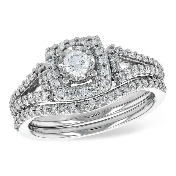 14KT Gold Two-Piece Wedding Set Pat's Jewelry Centre Sioux Center, IA