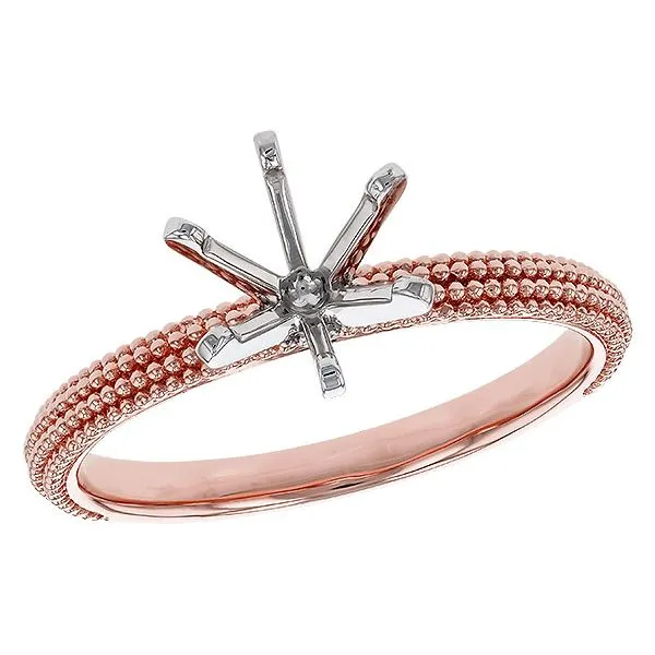 14KT Gold Semi-Mount Engagement Ring Bauble Patch Jewelers Comstock Park, MI