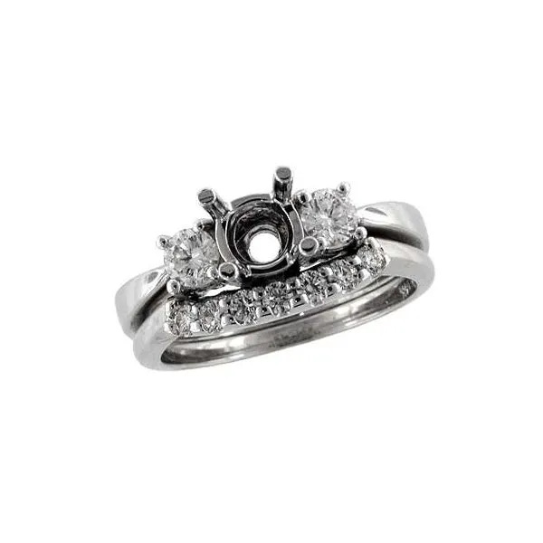 14KT Gold Semi-Mount Engagement Ring Diamond Showcase Longview, WA