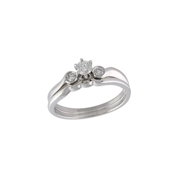 14KT Gold Two-Piece Wedding Set Diamond Showcase Longview, WA