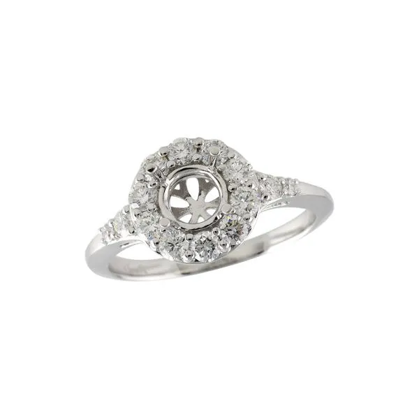 14KT Gold Semi-Mount Engagement Ring Diamond Showcase Longview, WA