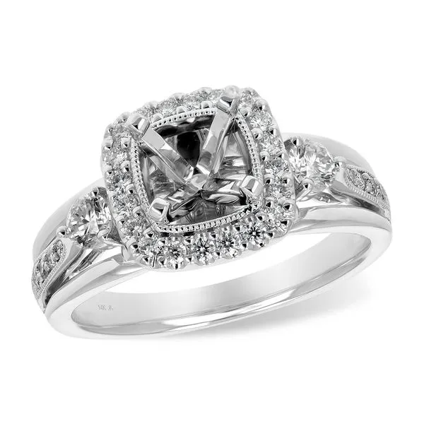 14KT Gold Semi-Mount Engagement Ring Diamond Showcase Longview, WA