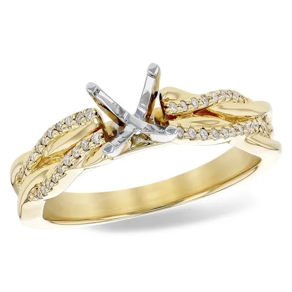 14KT Gold Semi-Mount Engagement Ring Michele & Company Fine Jewelers Lapeer, MI