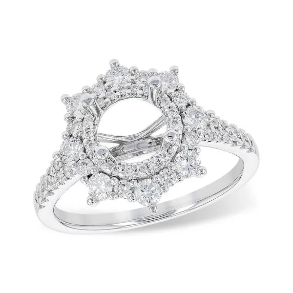 14KT Gold Semi-Mount Engagement Ring Mitchell's Jewelry Norman, OK