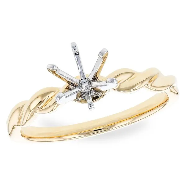 14KT Gold Semi-Mount Engagement Ring Gaines Jewelry FLINT, MI