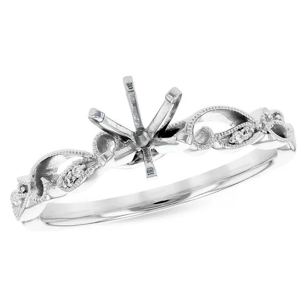 14KT Gold Semi-Mount Engagement Ring Diamond Showcase Longview, WA