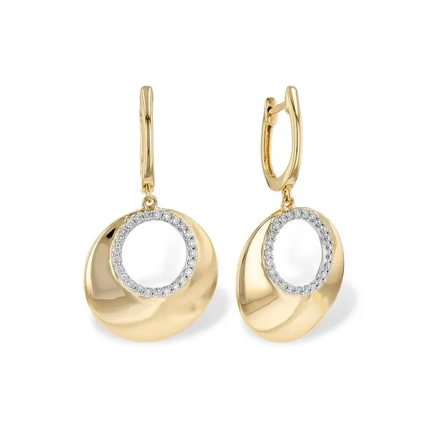 14KT Gold Earrings James Wolf Jewelers Mason, OH