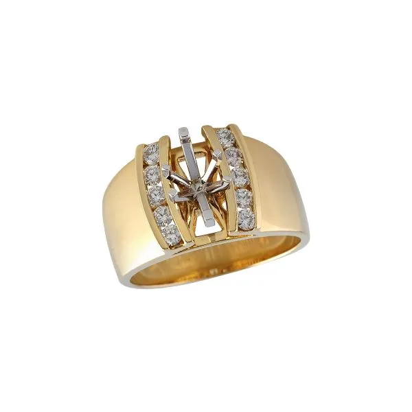 14KT Gold Semi-Mount Engagement Ring Diamond Showcase Longview, WA