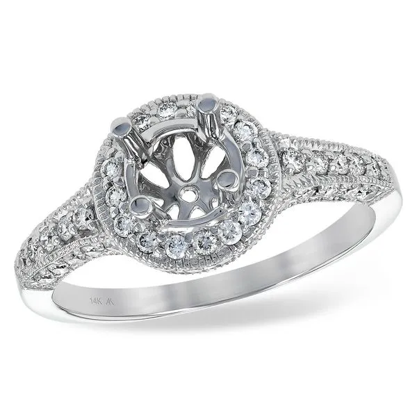 14KT Gold Semi-Mount Engagement Ring Jackson Jewelers Flowood, MS