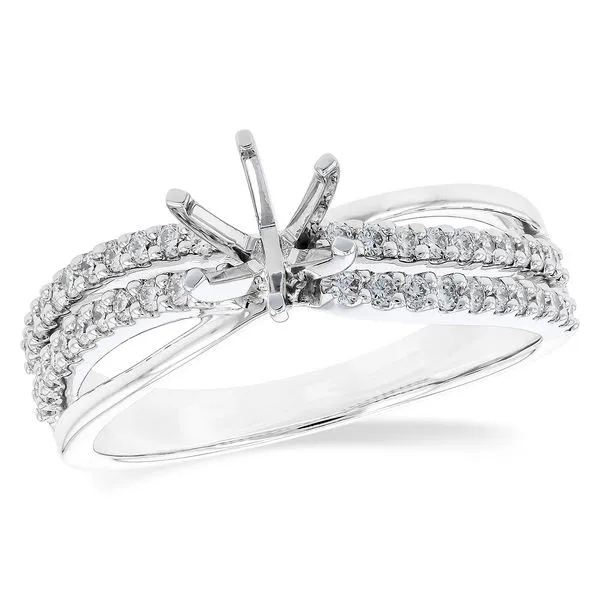 14KT Gold Semi-Mount Engagement Ring S&E Jewelers Depew, NY