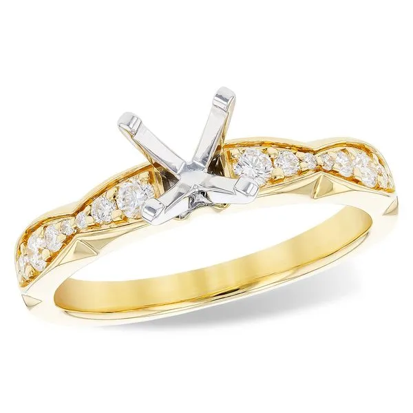 14KT Gold Semi-Mount Engagement Ring Richard's Jewelry Berne, IN