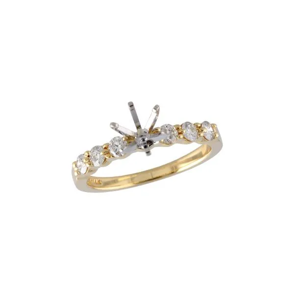 14KT Gold Semi-Mount Engagement Ring Davidson Jewelers East Moline, IL